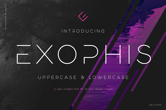 Exophis Modern Sans Serif Font