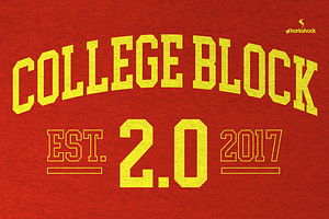 Collegeblock 2.0, a Serif Font by Sharkshock