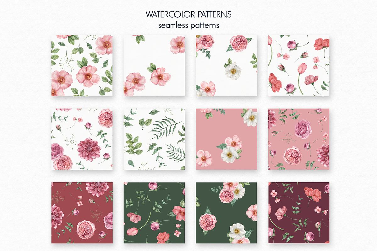 Spring Bouquet Watercolor set, an Illustration by Bruna Illustrates (Photo 7 of 7)