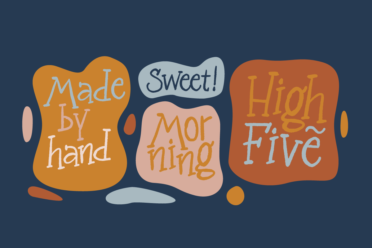 Aralash serif handwritten font, a Font by Visio studio (Photo 8 of 11)