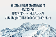 Frozen Ground Typeface, a Handwritten Font by Seemly Fonts (Thumbnail 5 of 5)