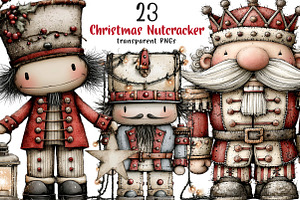Whimsical Christmas Nutcracker Png, a Transportation Illustration by SinaCreation