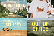 Retro Vibes Font Bundle Handwritten, a Script Font by Kaya Fonts (Thumbnail 3 of 22)