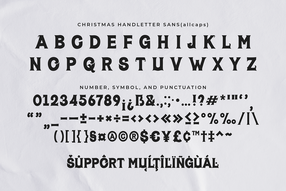 Christmas Handletter, a Handwritten Font by Ainun Jinan (Photo 9 of 9)