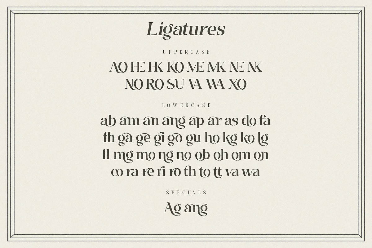 Vangba Typeface, a Serif Font by alit design (Photo 4 of 16)