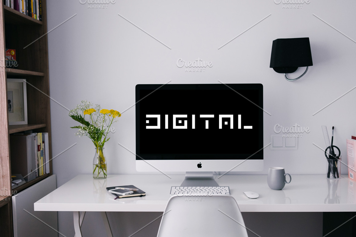 Digital english alphabet, an Object Graphic by ExpressShop (Photo 2 of 6)