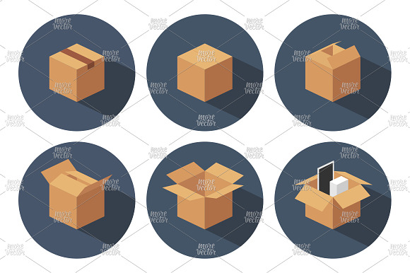 Set Open Close Packaging Box