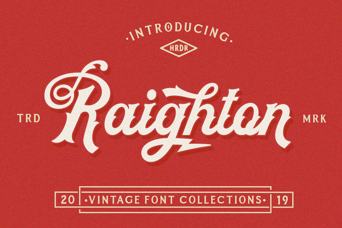Raighton Font Collections!