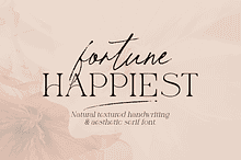 Fortune Happiest - Script Serif Duo