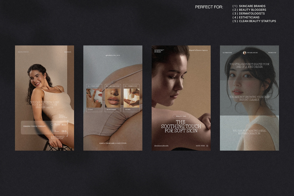 Story and Post Canva Skin Templates preview 3