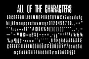 CS Balenda Semipixel, a Sans Serif Font by Craft Supply Co. (Thumbnail 8 of 8)