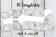 Boho Black&white Set, a Pattern Graphic by Marina Demidova (Thumbnail 3 of 7)