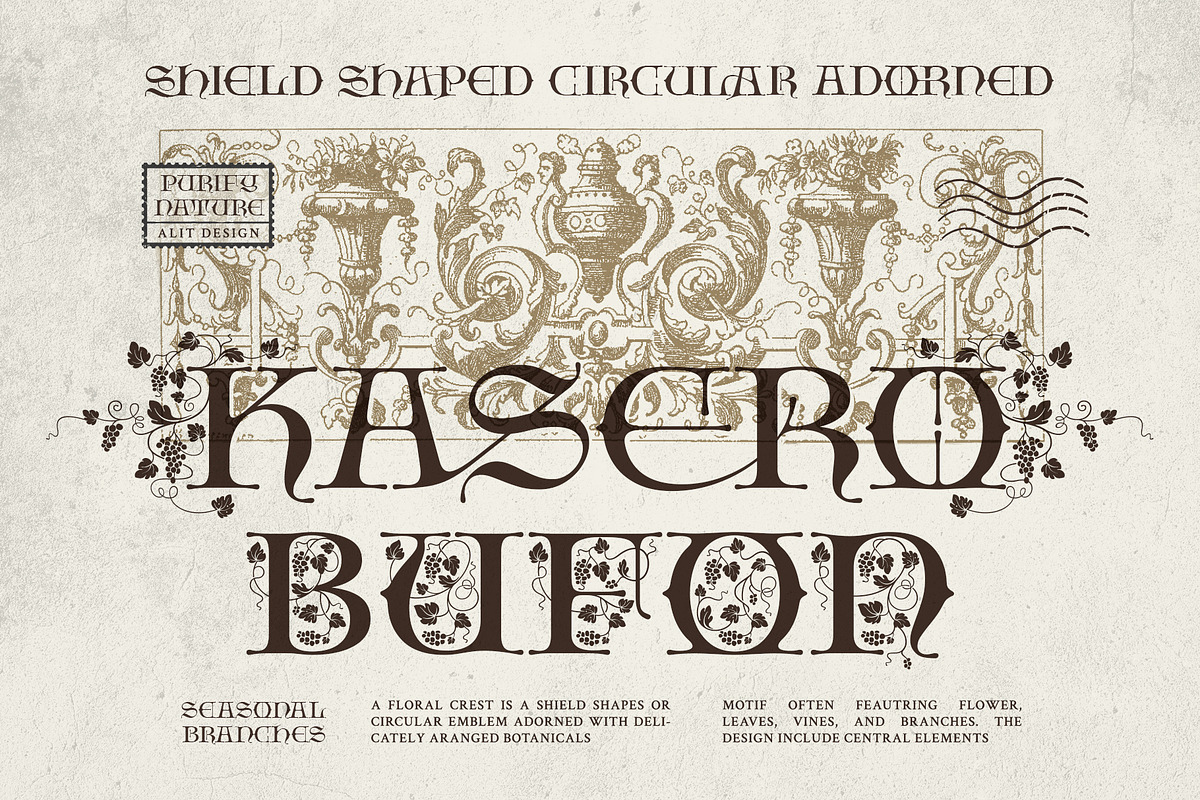 Bherios Grape Typeface, a Serif Font by alit design (Photo 6 of 18)