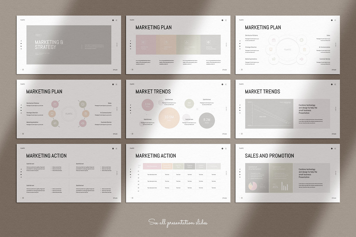 Business Plan PowerPoint Template, a Presentation Template by TemplatesForest (Photo 12 of 15)