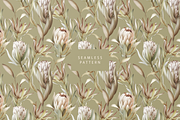 Protea | Seamless pattern, a Pattern Graphic by Karma (Thumbnail 12 of 18)