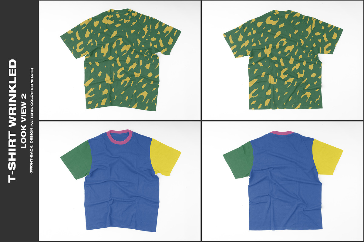 T-shirt Wrinkled Mockup, a Shirt Mockup by DaldSgh (Photo 6 of 11)