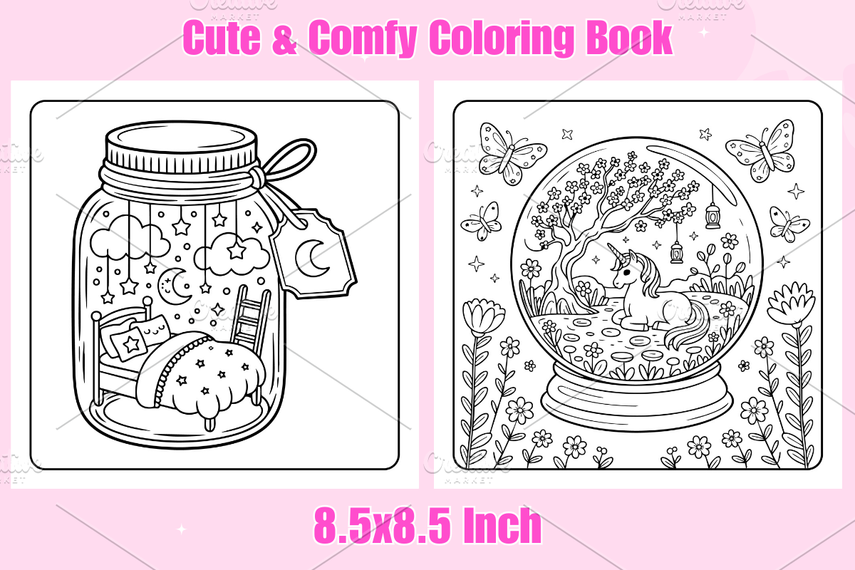 Pocket Word Coloring Book, a Decorative Illustration by Coco Bloom (Photo 3 of 3)