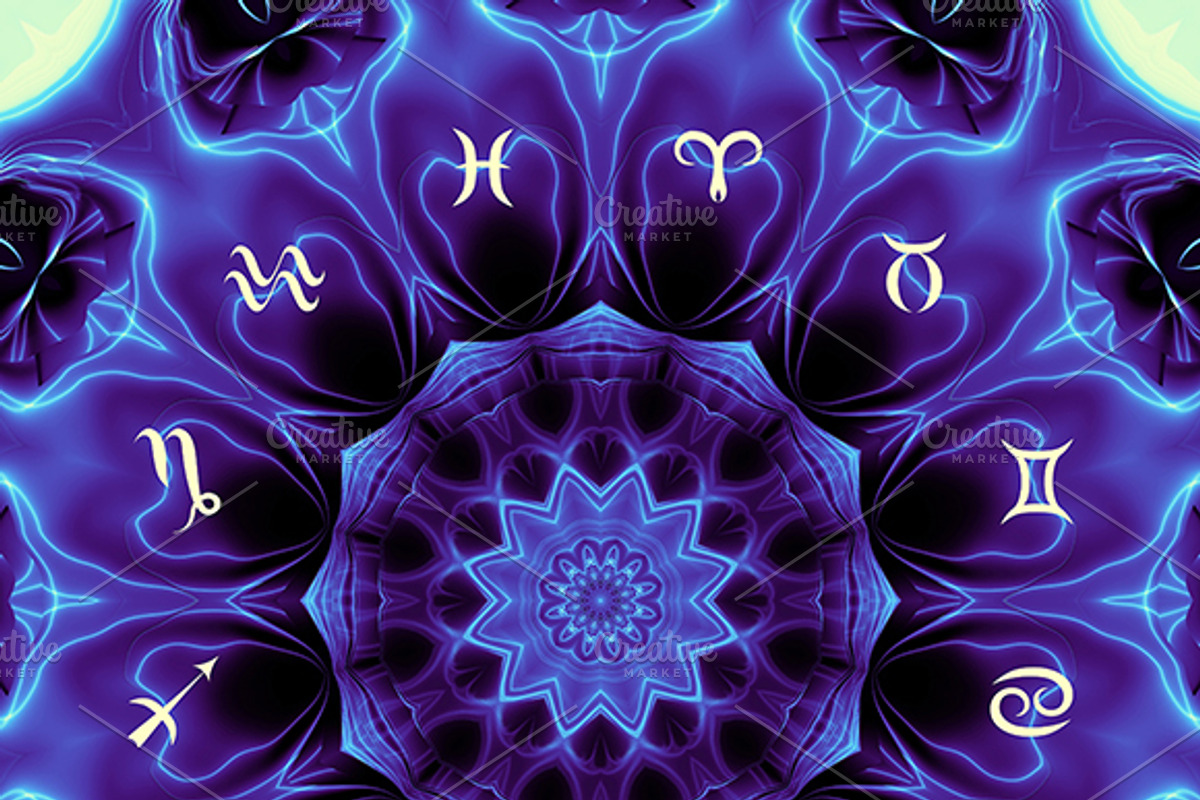 30 mystic zodiac signs circles, an Object Graphic by tkdesign (Photo 15 of 31)