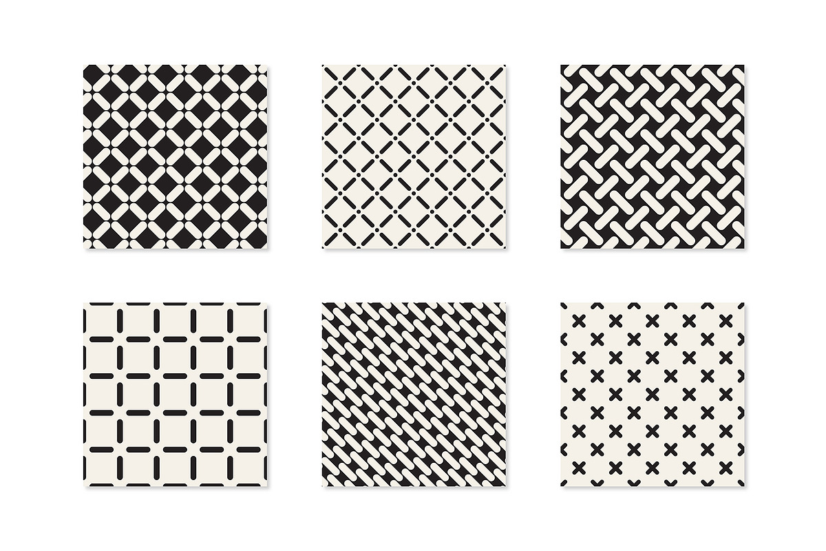 Minimalist Seamless Patterns | vol.1, a Pattern Graphic by Curly_Pat (Photo 3 of 7)