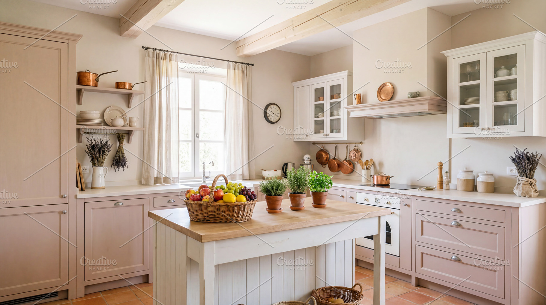 Provence-style kitchen interior, an Architecture Photo by Volff