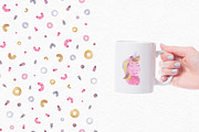 Rainbows and unicorns clipart, a Decorative Illustration by CreativeByLu (Thumbnail 10 of 15)