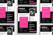Modern Resume CV, a Resume Template by dokudokunomi (Thumbnail 4 of 4)