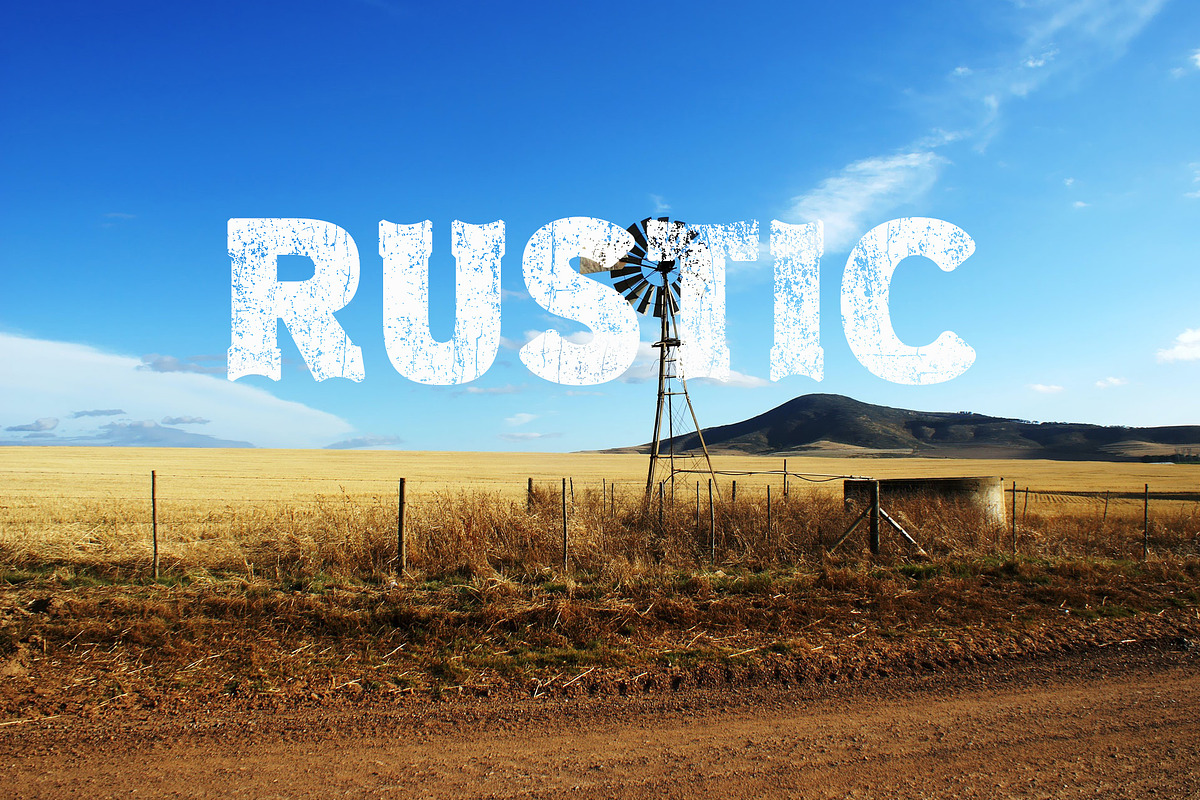 Old West - Western Font, a Slab Serif Font by vladocar (Photo 3 of 10)