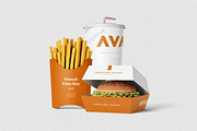 Fast Food Packaging Mockup, a Product Mockup by zpackcreative (Thumbnail 2 of 6)