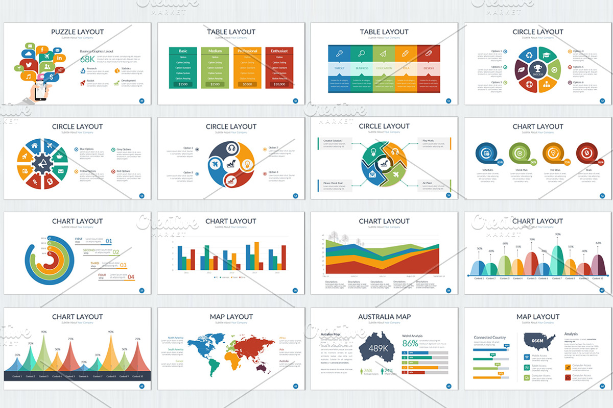 Mangalo Powerpoint Template, a Presentation Template by UniqueStudio (Photo 7 of 8)