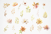 Rustic Autumn Watercolor Floral, a Pattern Graphic by Deckar_art (Thumbnail 1 of 8)