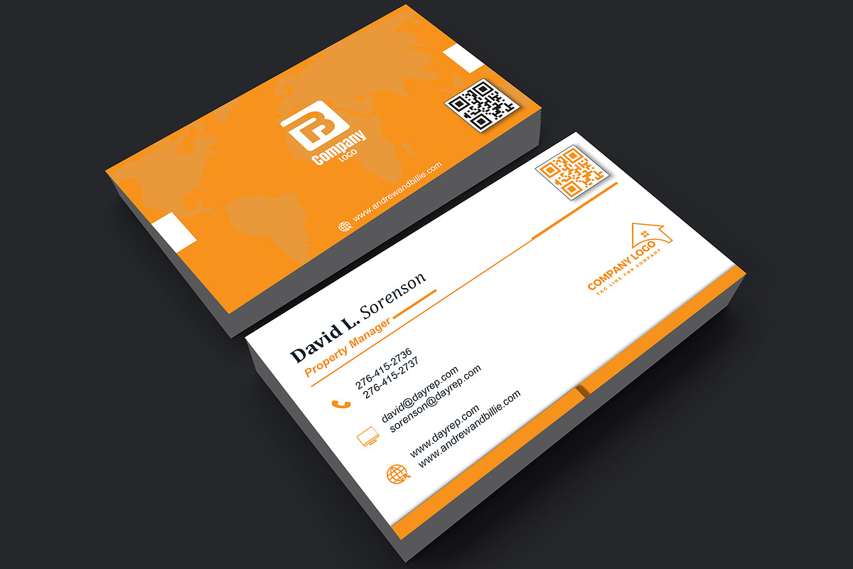 Estate Business Card PSD preview 3