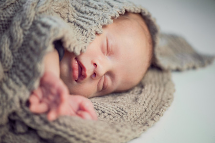 Newborn baby boy, knitted Newborn, a Person Photo by Elizaveta Galitskaya