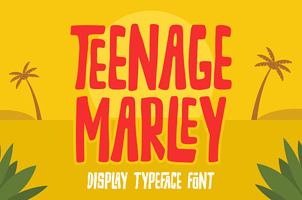 Teenage Marley, a Sans Serif Font by TeenageFoundry