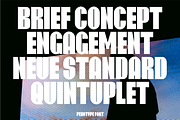 VILTRUM - Super Bold Condensed Font, a Font by Pekotype (Thumbnail 14 of 15)