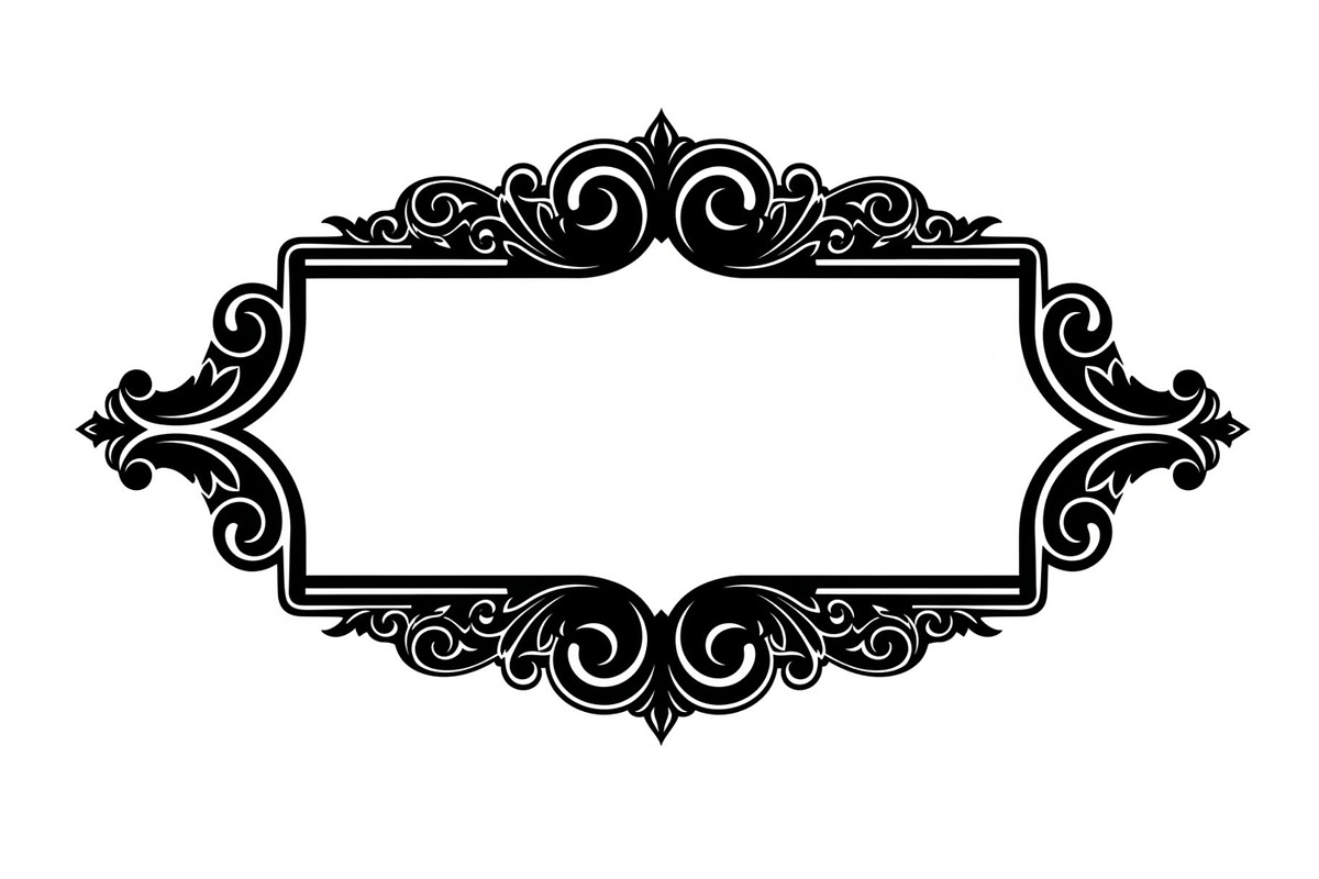 Vintage Ornament Frame Vector Bundle, an Illustration by Creativeshirt (Photo 47 of 51)