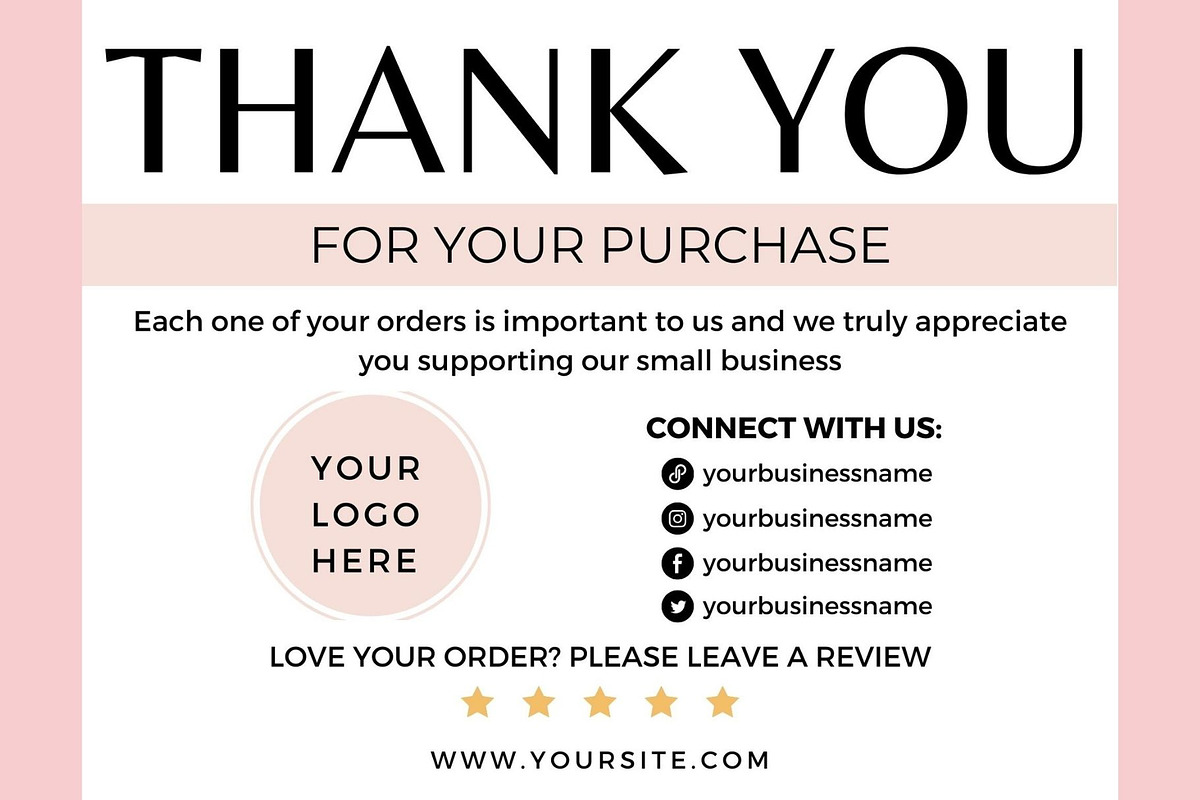 Business Thank You Card Canva 6, a Card Template by bonadigitals (Photo 2 of 3)