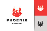 Phoenix Logo Modern Fire Emblem, a Branding & Logo Template by mesuka (Thumbnail 2 of 2)