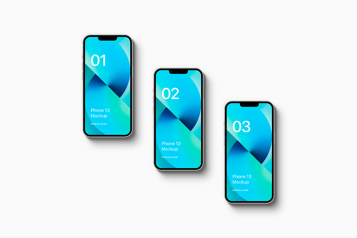 Phone 13 - 20 Mockups Scenes, an iPhone Mockup by Asylab (Photo 11 of 38)