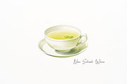 Realistic Watercolor Tea, a Decorative Illustration by New-School-Wave (Thumbnail 3 of 5)
