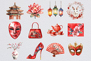Chinese New Year Clipart, an Illustration by Design Market (Thumbnail 3 of 3)