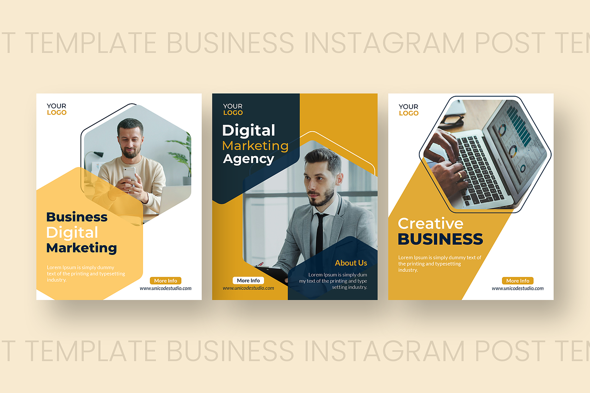 Business - Instagram Post Template, a Social Media Template by UnicodeID (Photo 5 of 5)