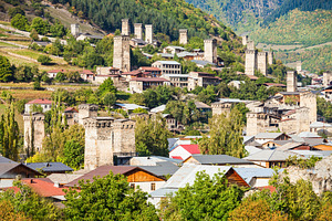 Mestia in Georgia, a Photo by saiko3p