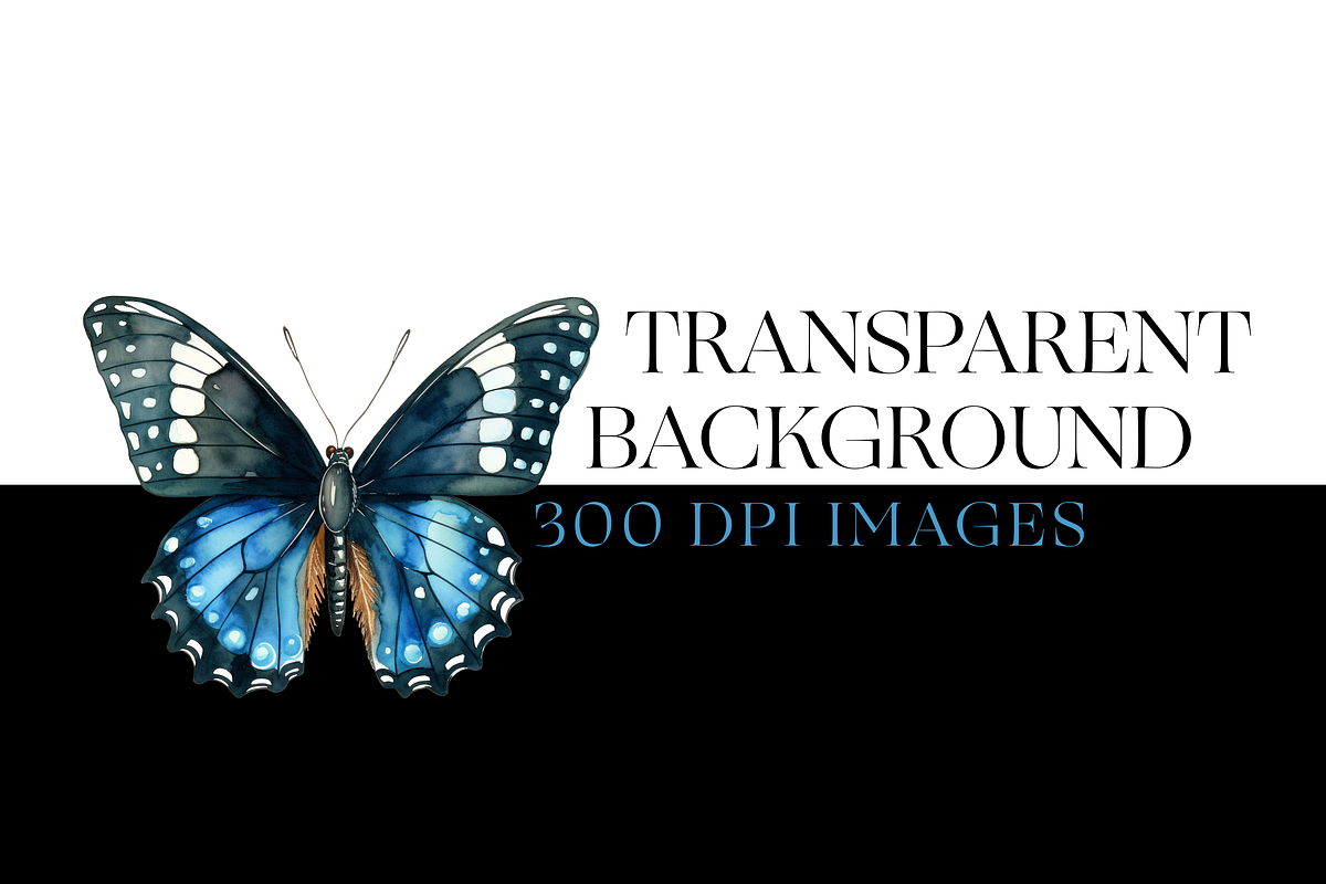 Watercolor Butterfly Species Clipart, an Animal Illustration by BrushstrokeArtGB (Photo 7 of 9)