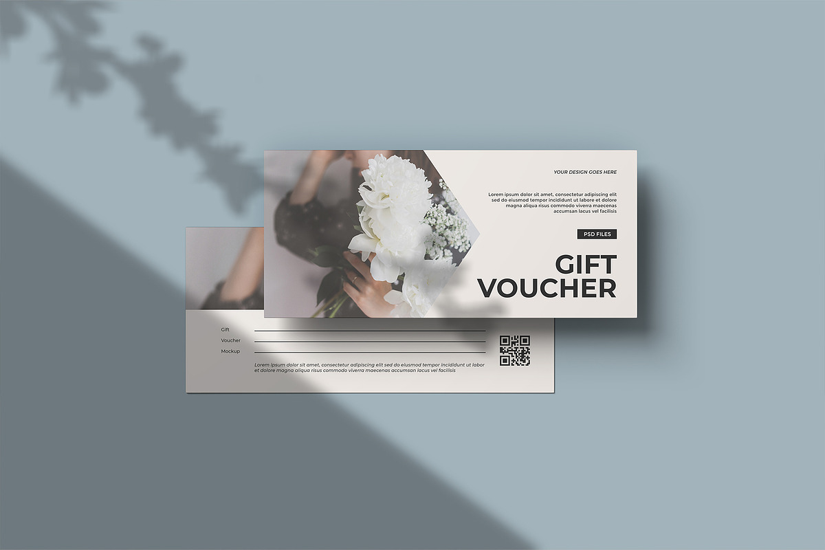 Gift Voucher Mockup, a Merchandise Mockup by graphicpages (Photo 8 of 17)