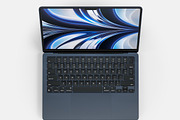 10 MacBook Air 2022 Mockups, a Books & Magazine Mockup by Smotrow Related (Thumbnail 3 of 11)
