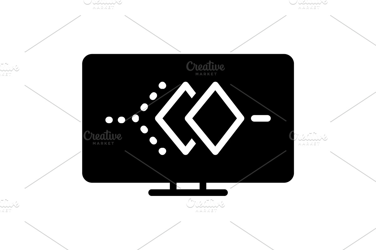 Animated animation solid icon, a Solid Icon by Creative priyanka