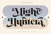 Mighe Huntera - Retro Modern Serif, a Serif Font by Namara Creative Studio (Thumbnail 13 of 14)