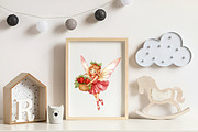 Spring Strawberry Fairy Garden, an Illustration by CreationArt (Thumbnail 5 of 9)