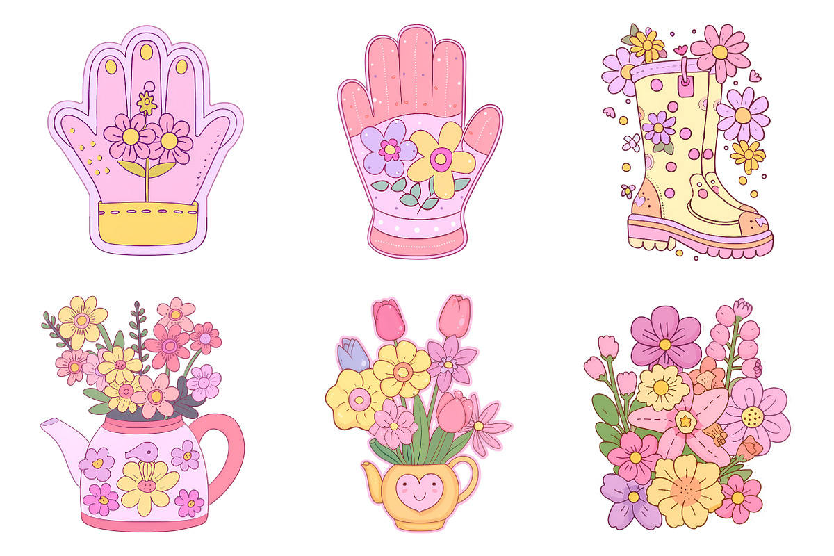 Spring Animals Clipart, an Illustration by SinaCreation (Photo 4 of 11)