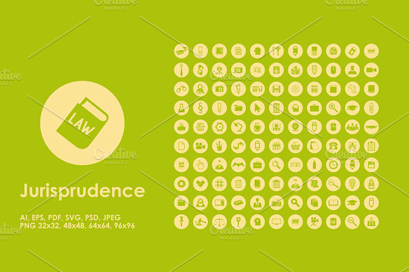 Jurisprudence Icons